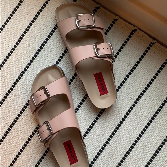 London Rebel Shoes - LONDON REBEL pink slides